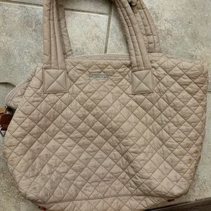 MZ Wallace large sutton in mushroom color